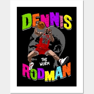 Rodman Rebound Posters and Art